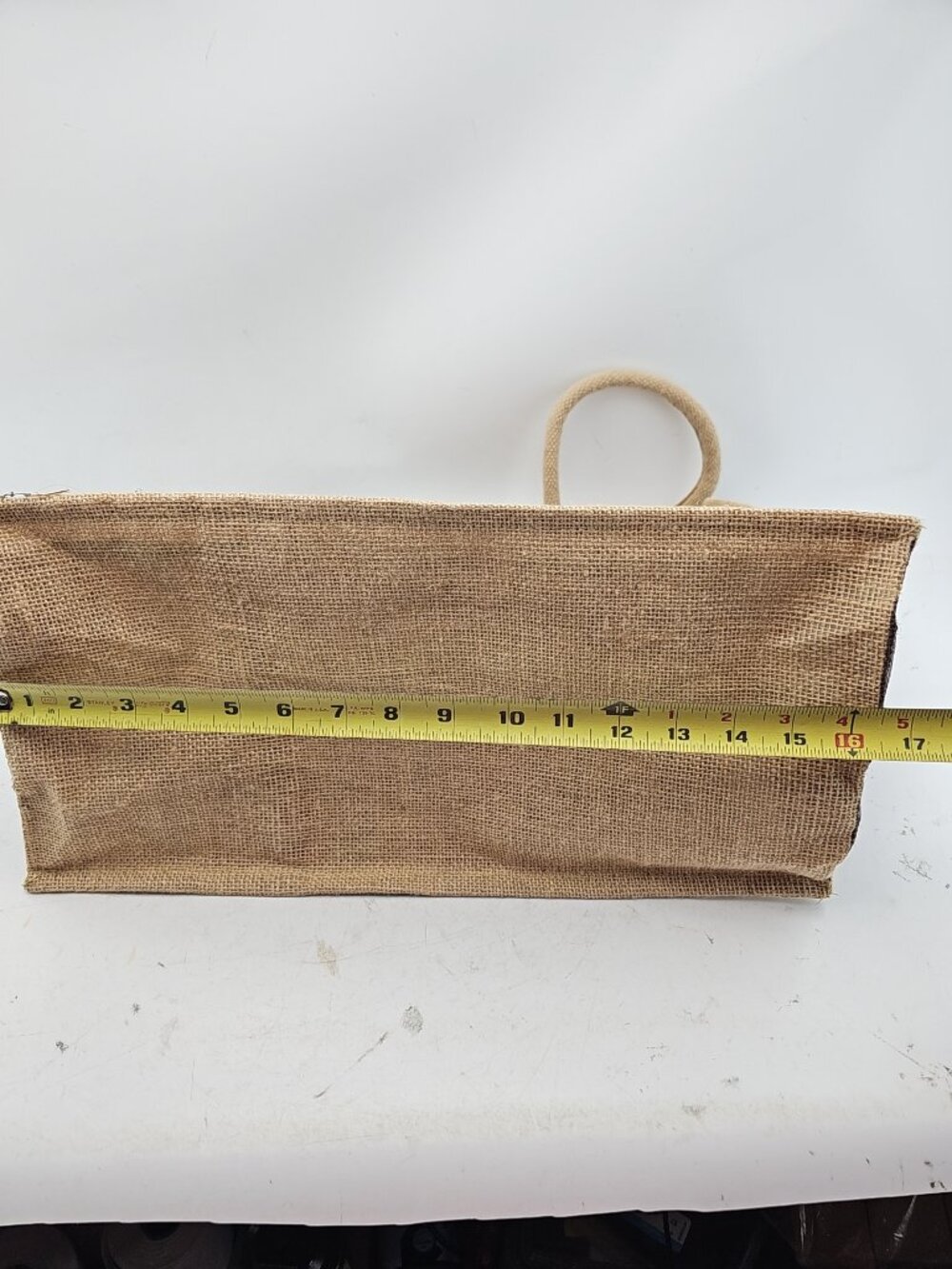 Trader Joe's Jute Coffee Beans Tote Bag - Picture 4 of 5